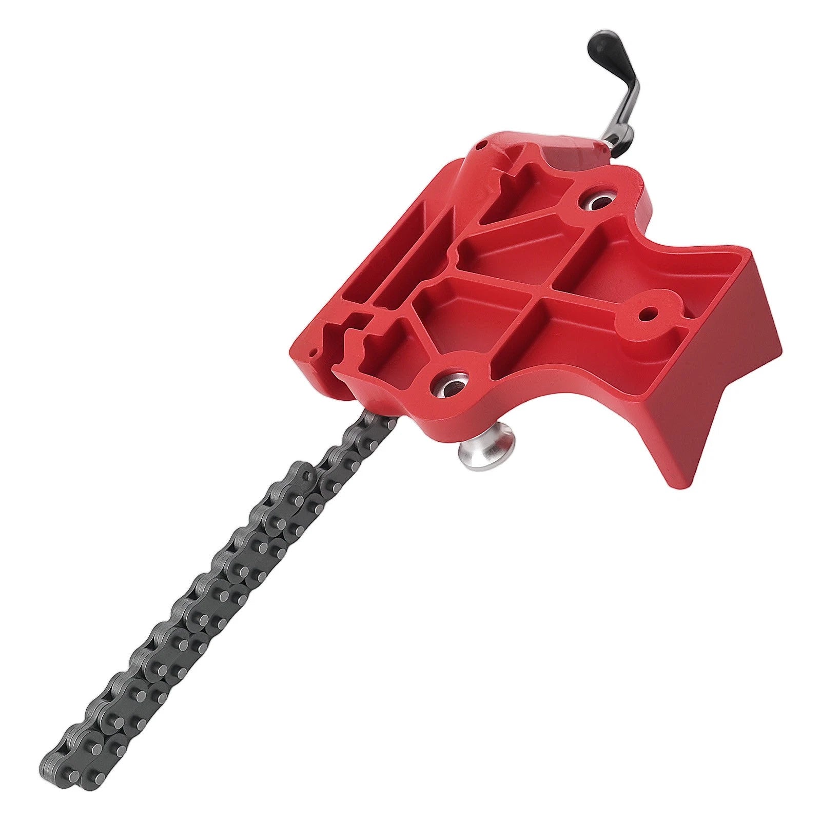 Chain Pipe Vise for Bench Mount (1/2-8 Inch Capacity)