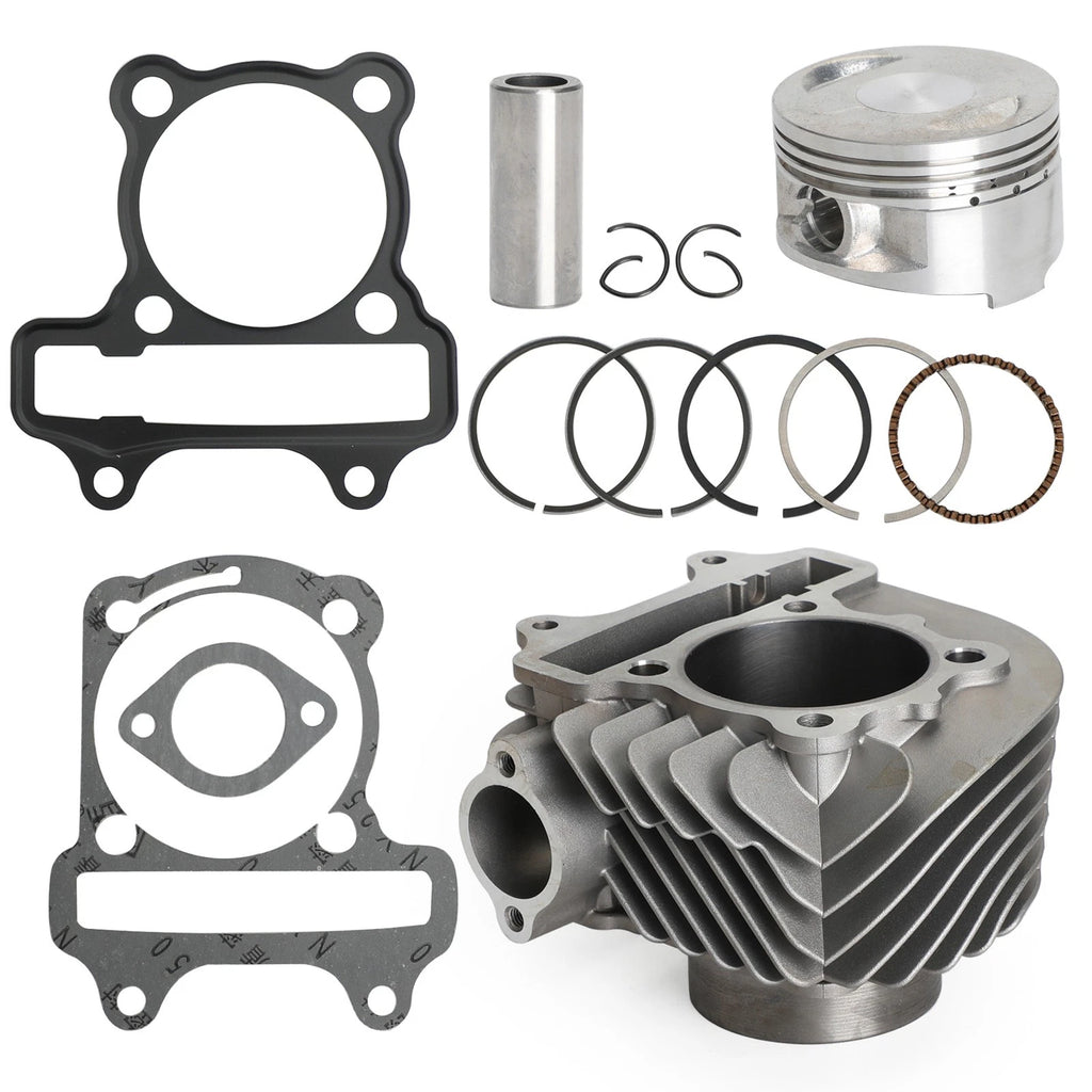 61mm Big Bore Cylinder Piston Kit for GY6 150cc (TAOTAO, SUNL, ROKETA)