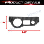 Carbon Fiber Pattern Headlight Switch Button Cover for Dodge Challenger (2015-2025)