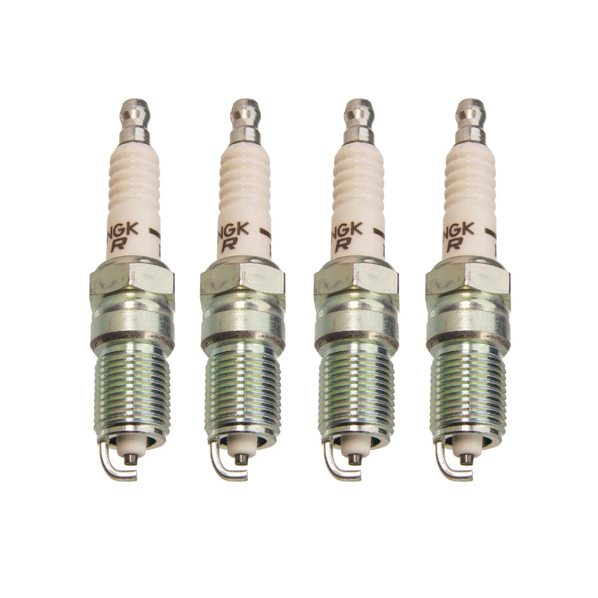 Set of 4 NGK V-Power Spark Plugs for L4 (Electrode Nickel V-Cut)