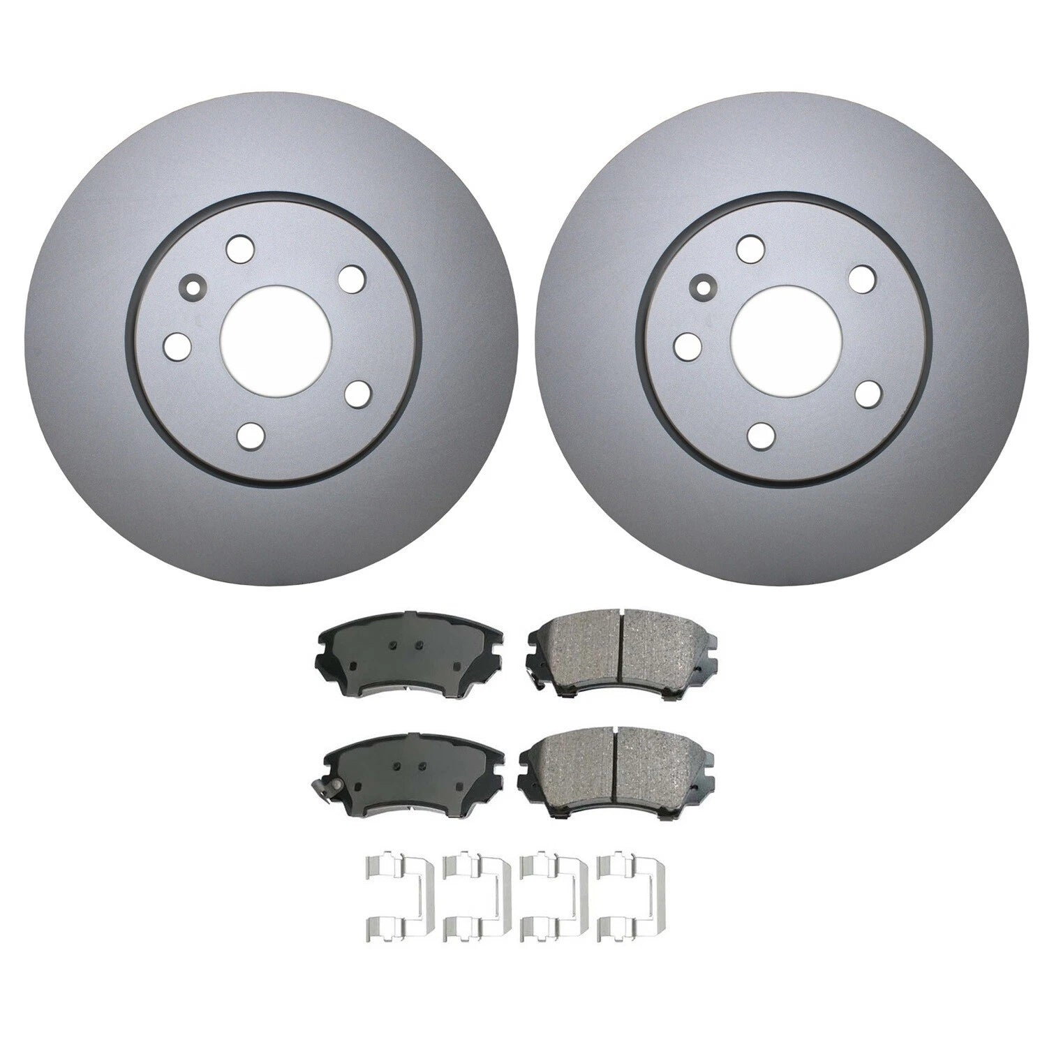 Front Brake Kit 321mm Rotors & Akebono Ceramic Pads for Chevy Camaro (2010–2015)