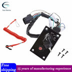 Ignition Switch Panel with Key 37100-96J24 for Outboard