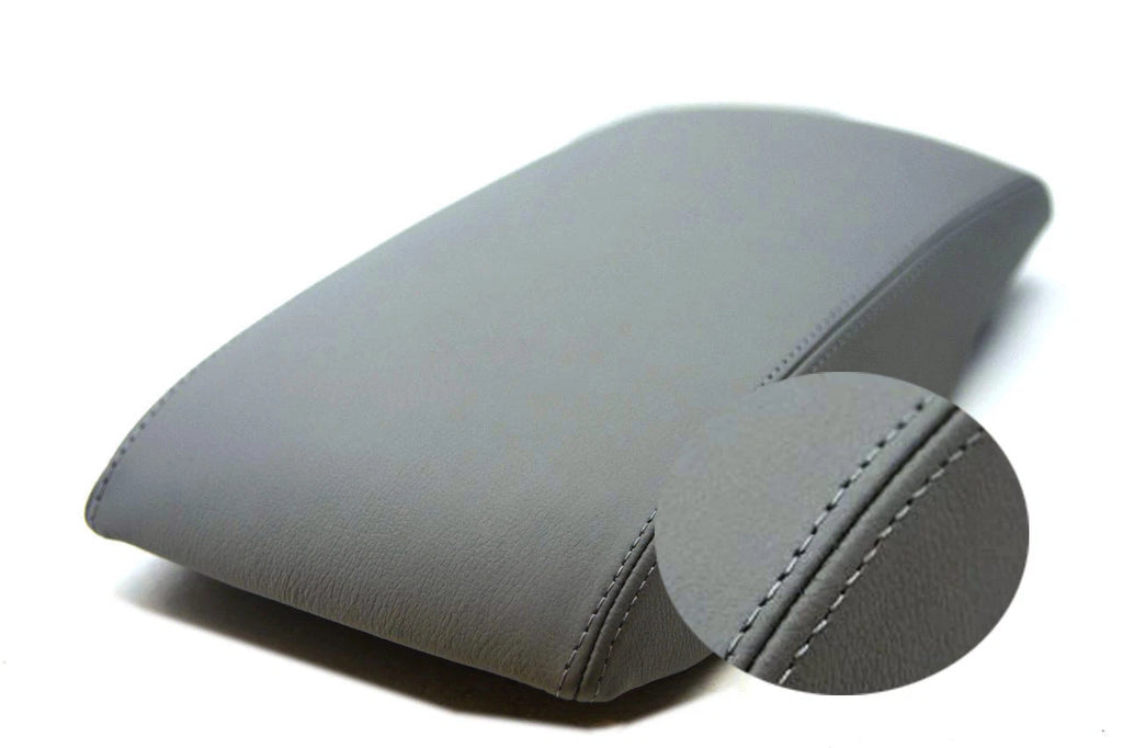 Center Console Armrest Cover for Toyota Camry (2007–2011) Gray Leather