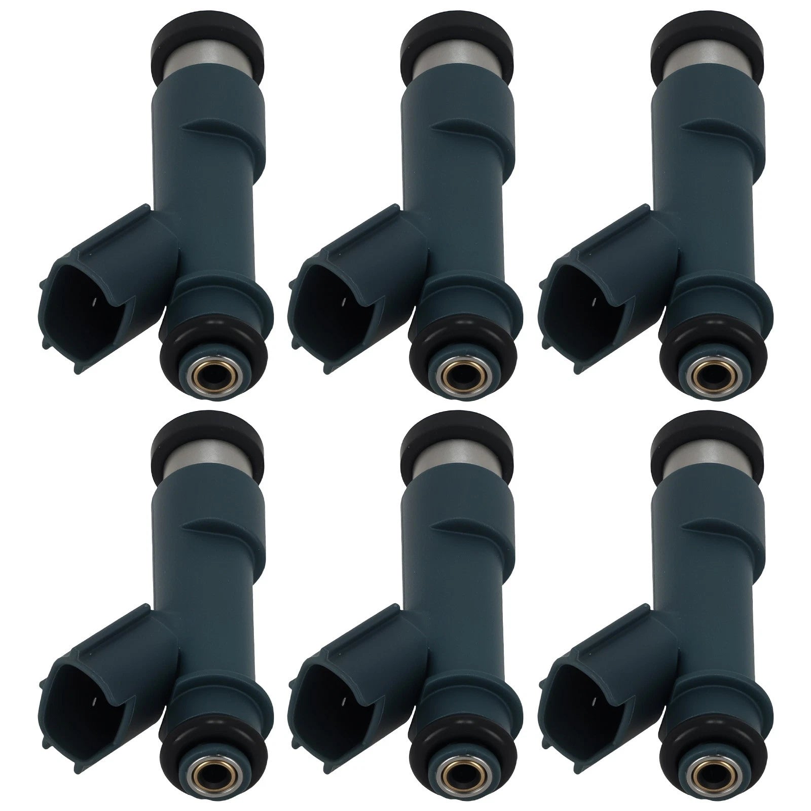 Set of 6 Fuel Injectors for Toyota Tacoma 4.0L (2005–2015) 4Runner (2003–2009) FJ Cruiser (2007–2009)