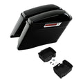 4" Stretched Saddlebag & Tray Organizers for Harley Electra Glide (2014–2024)