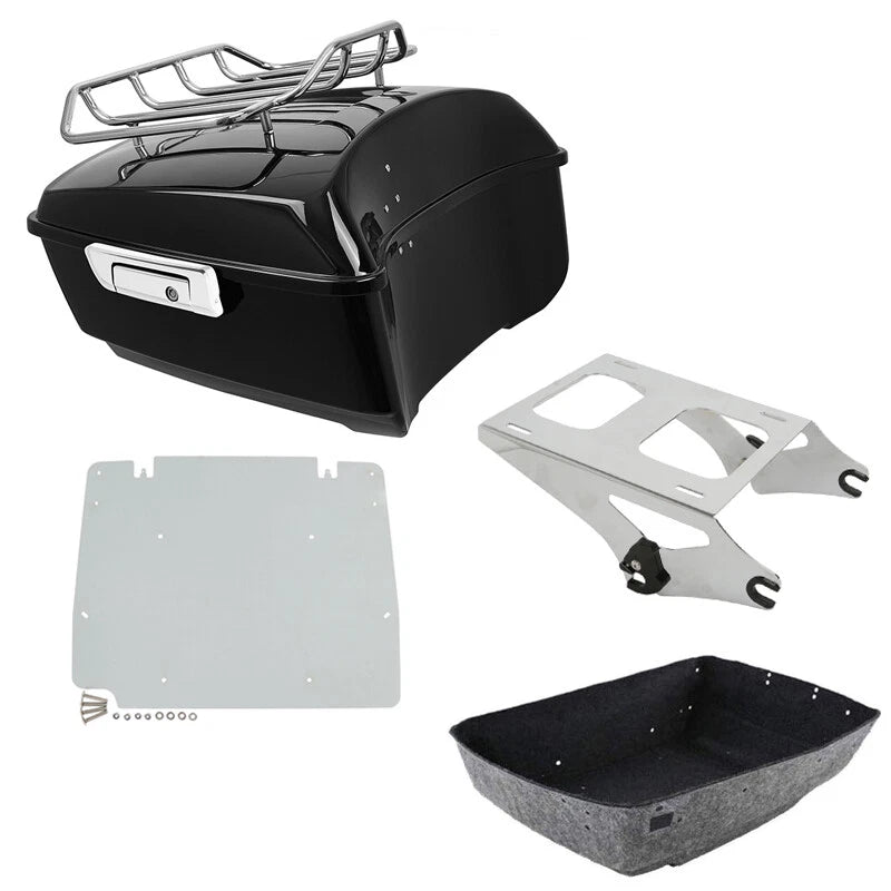 Trunk Luggage Rack Mount for Harley Touring CVO Road Street Glide (2014–2026)