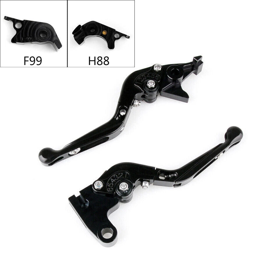 Adjustable Folding Brake Clutch Levers for Kawasaki ZZR/ZX1400 (2006–2019)