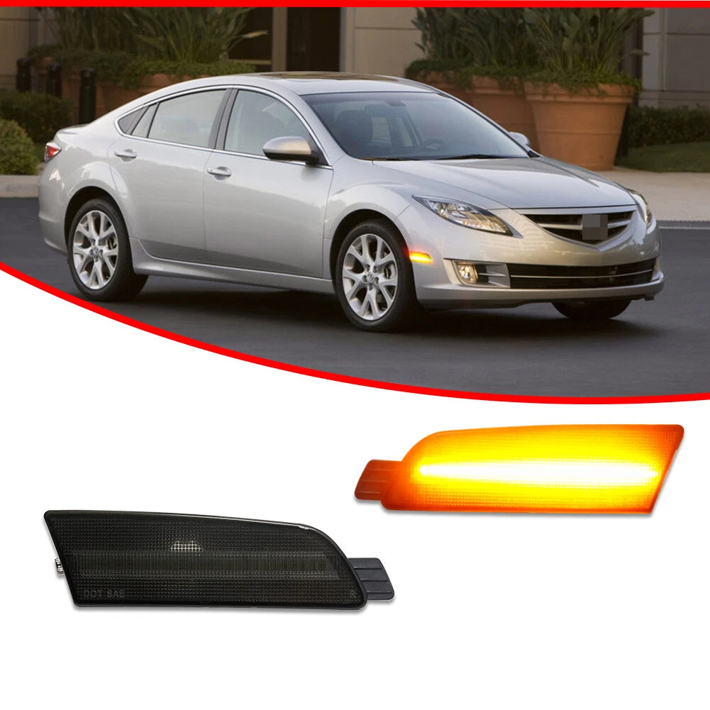 LED Front Side Marker Parking Lights Kit for Mazda 6 (2009–2013)