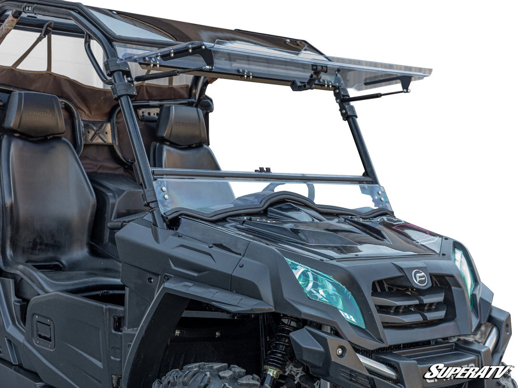 Scratch Resistant Flip Windshield for CFMOTO UForce 800 (2014–2022)