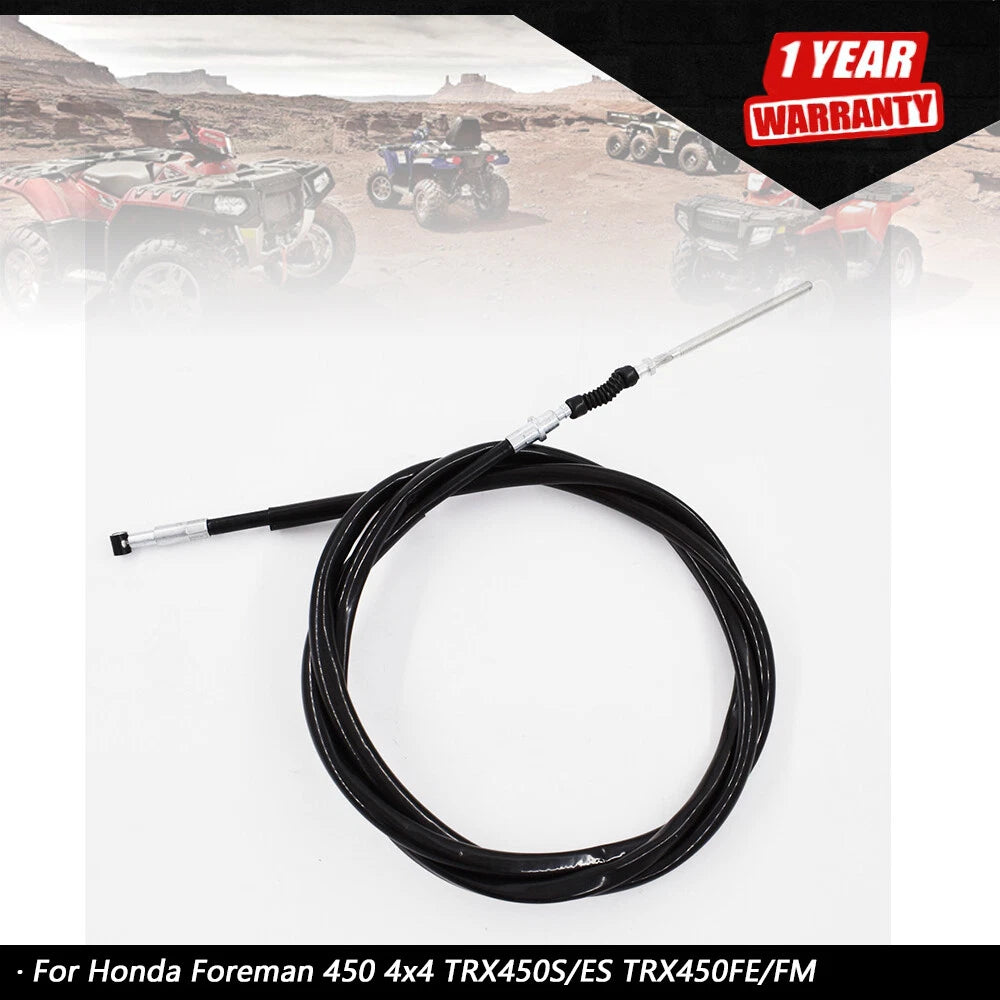 Rear Hand Brake Cable for Honda Foreman 450 TRX450 (2000–2006)