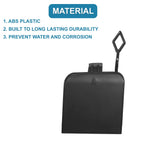 Tow Hook Cover for Mercedes-Benz S500 (2000–2001) - Black