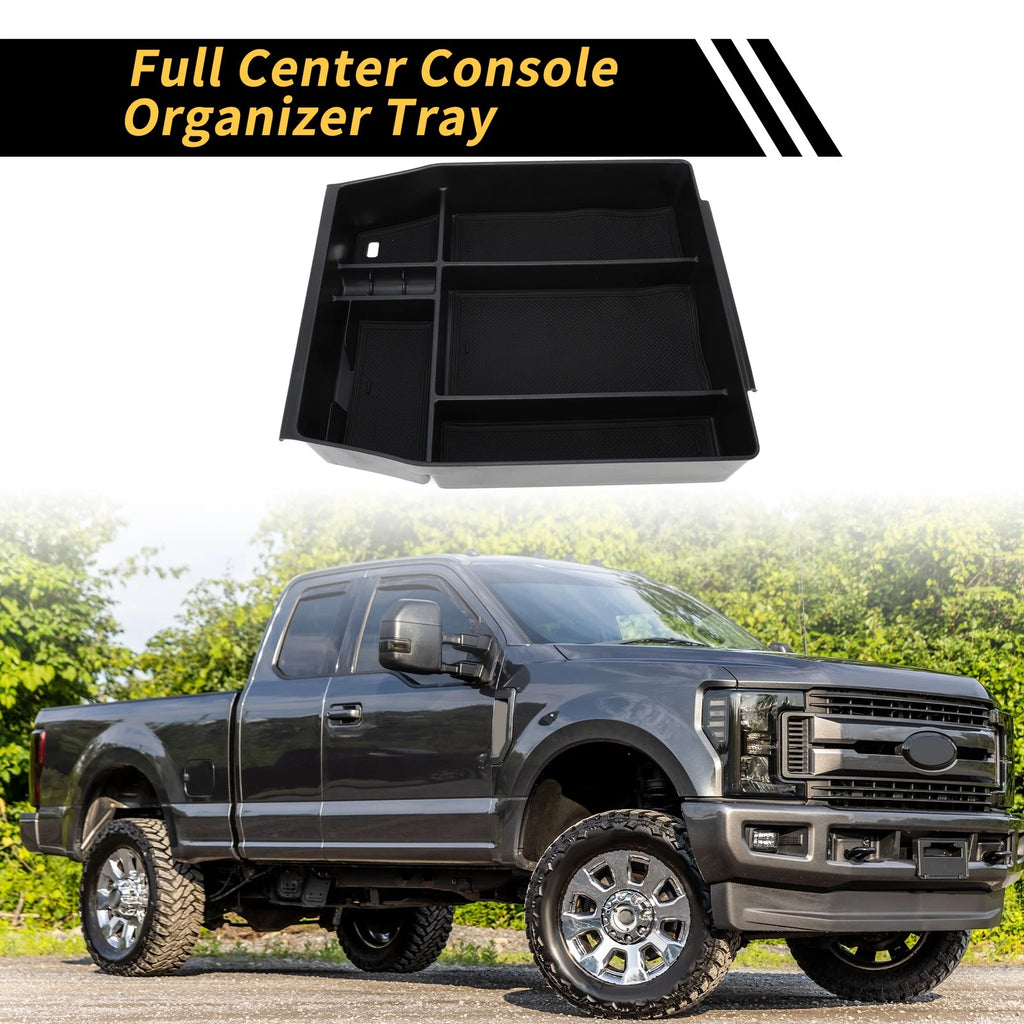 Center Console Organizer Insert Tray for Ford F150 (2021–2024) Black