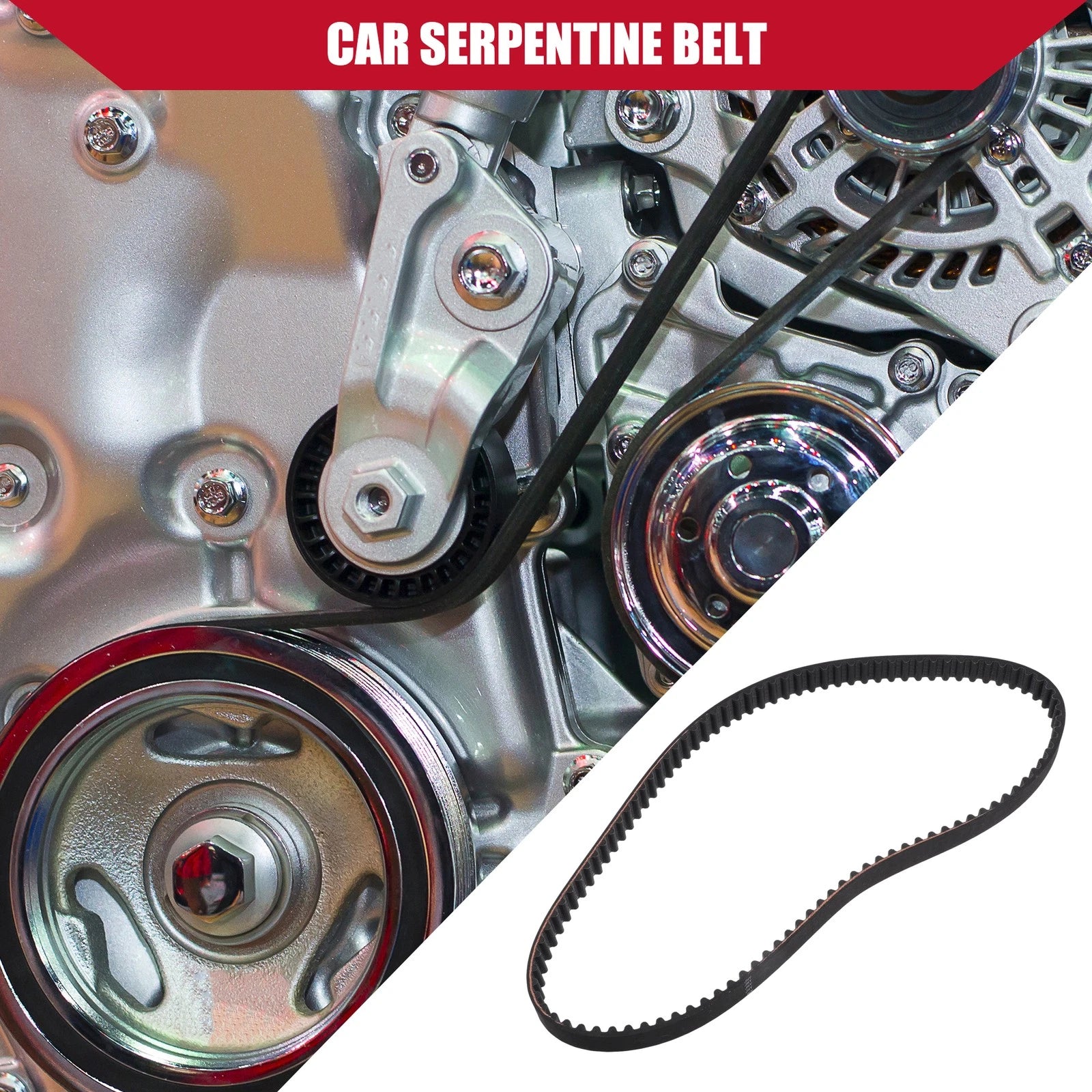Serpentine Belt No.MD310484 for Mitsubishi Triton 2.5L Diesel (2008–2015)
