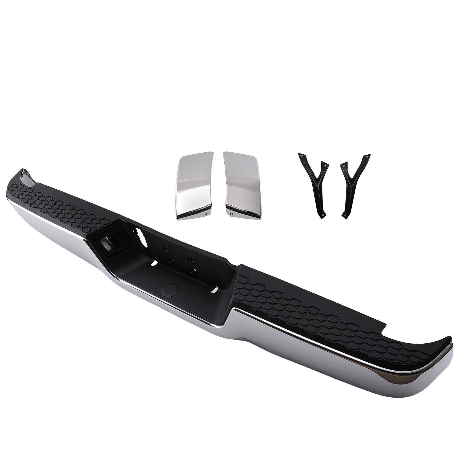 Chrome Rear Bumper for Dodge Ram 1500 (2009–2019)