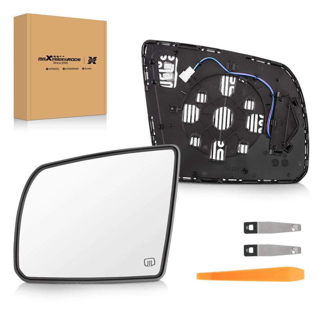 Heated Driver Left Side Mirror Glass for Toyota Sequoia Tundra (2007–2017)