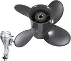 9 1/4x11 Aluminum Outboard Propeller for Honda 8-20HP (8 Tooth, RH)