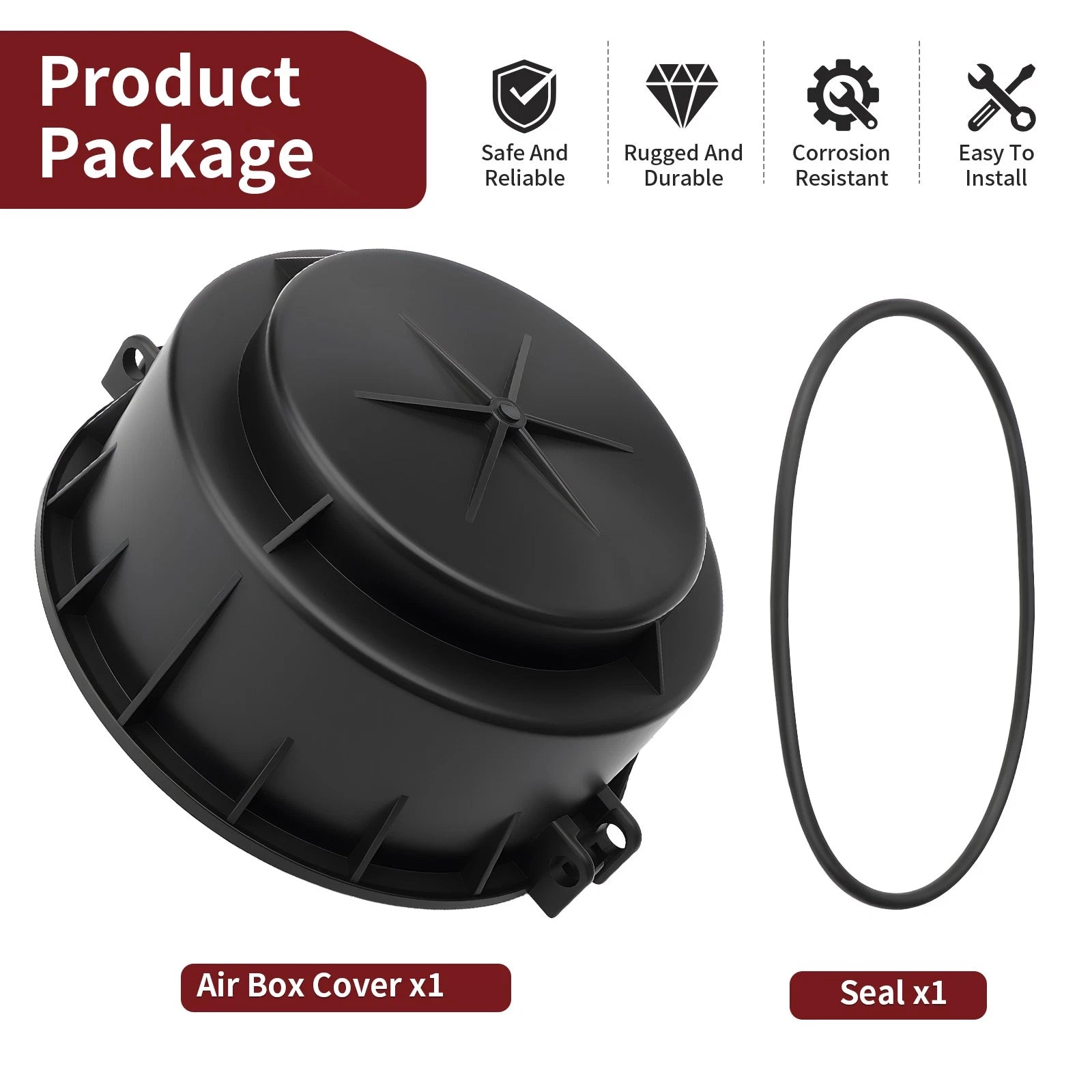 Air Box Cover & Seal for Polaris Ranger 400 4x4 (2010–2014) 5436699 5812964