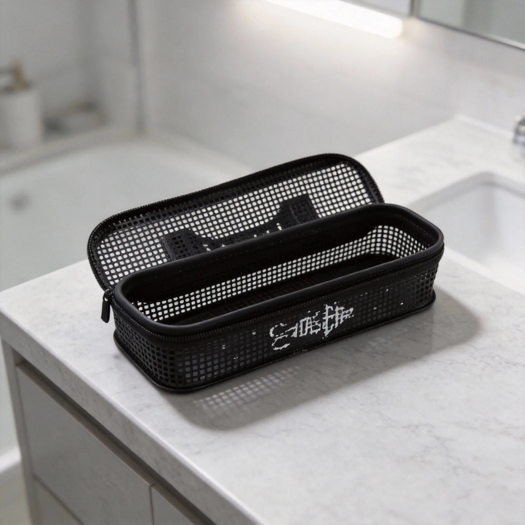 Portable EVA Mesh Bag for Fishing Bait Storage