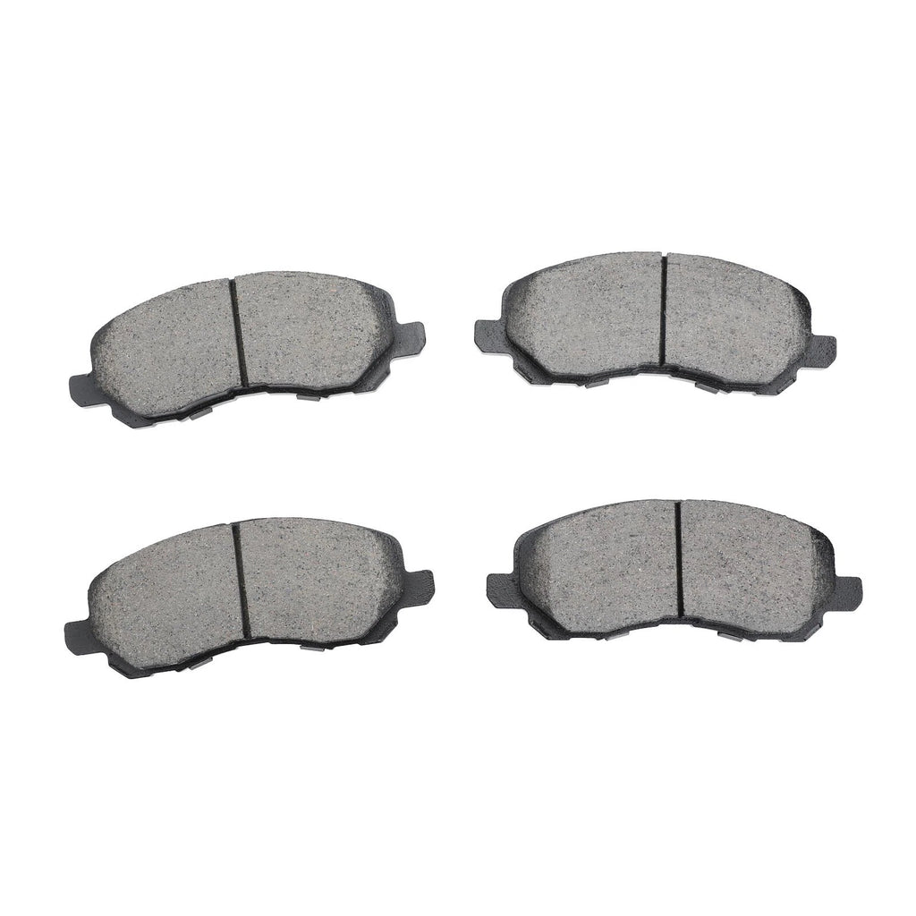 Set of 8 Ceramic Brake Pads for Mitsubishi Outlander Lancer (2005–2006)