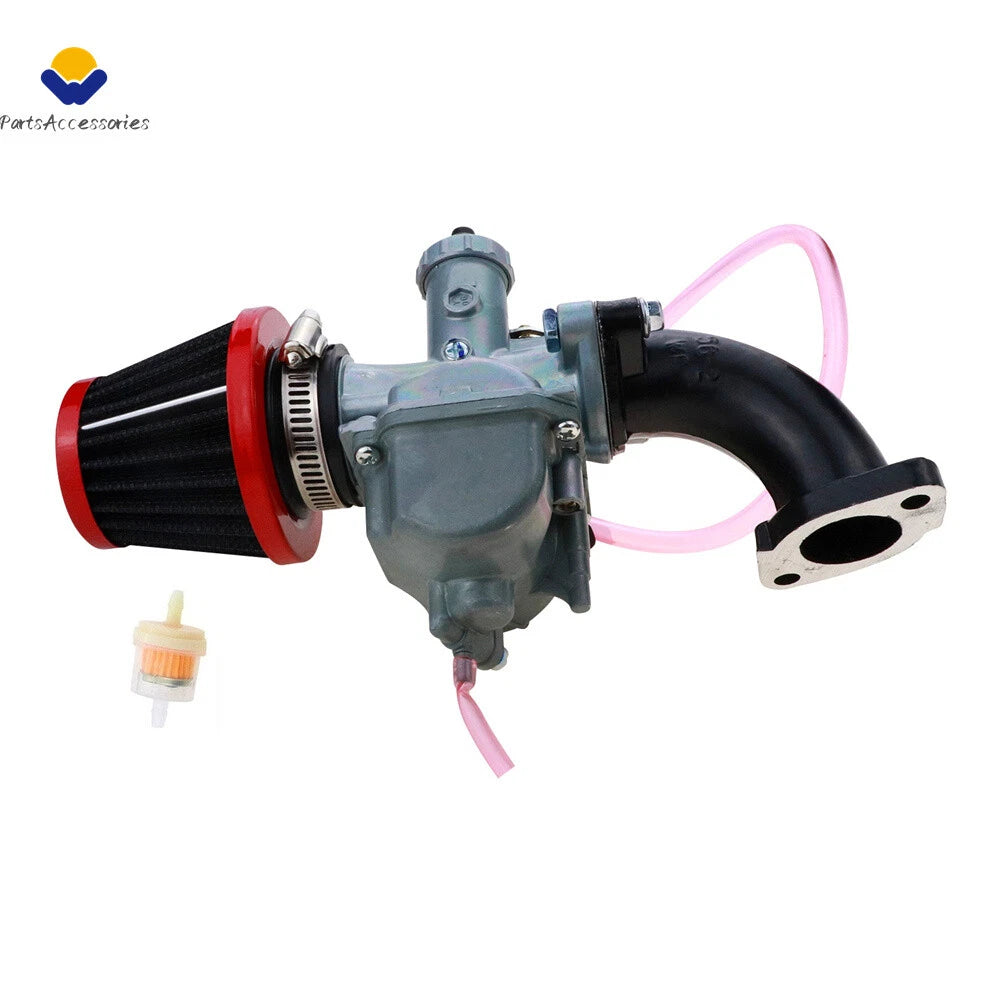 Carburetor & Intake Boot + Air Filter for Honda ATC185 ATC185S ATC200 ATC200S