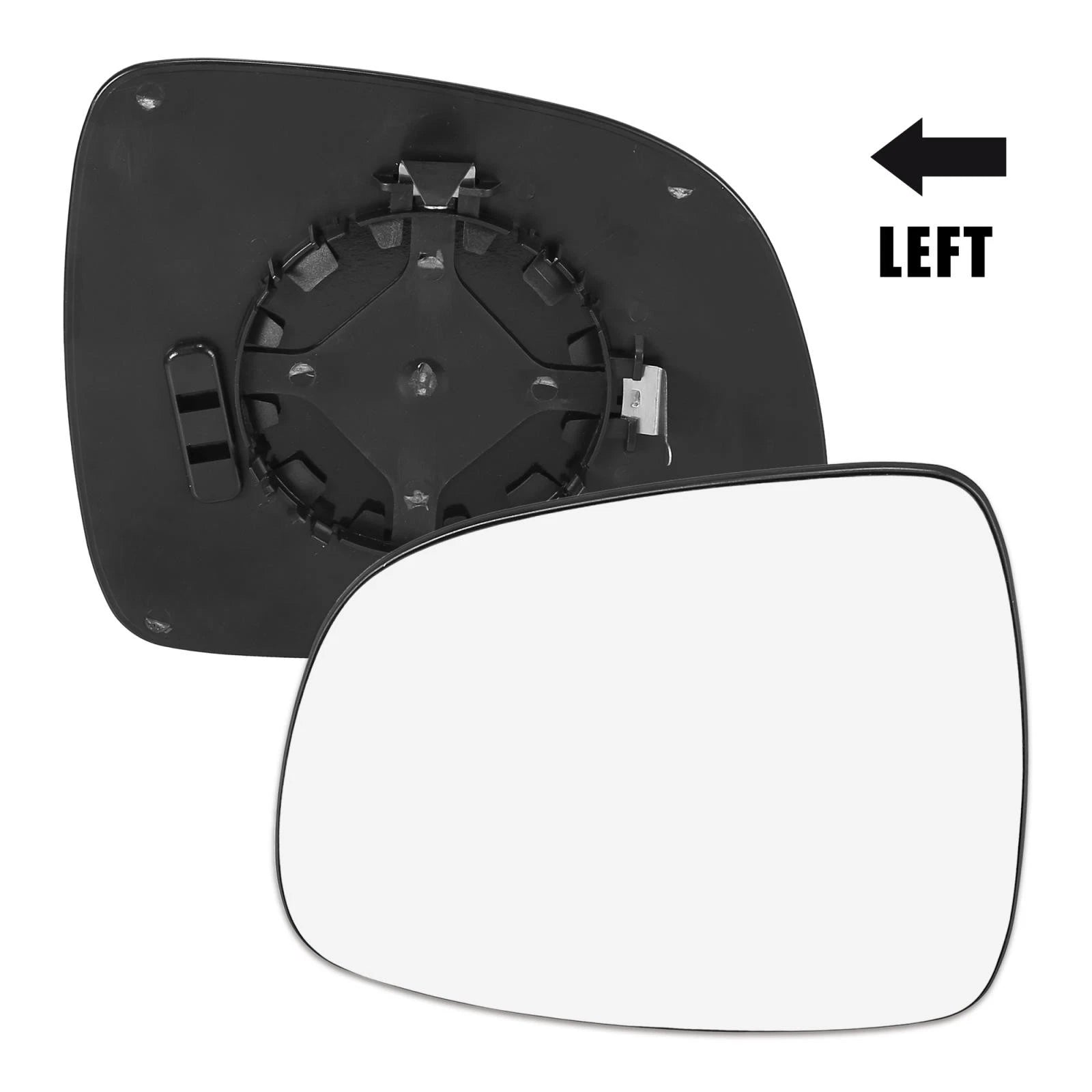Left Side Mirror Glass with Backing Plate 71743613 for Suzuki SX4 (2007–2014)