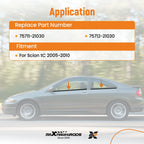 Outer Door Weather Window Rubber Seal Belt for Scion tC (2005–2010) 75711-21030