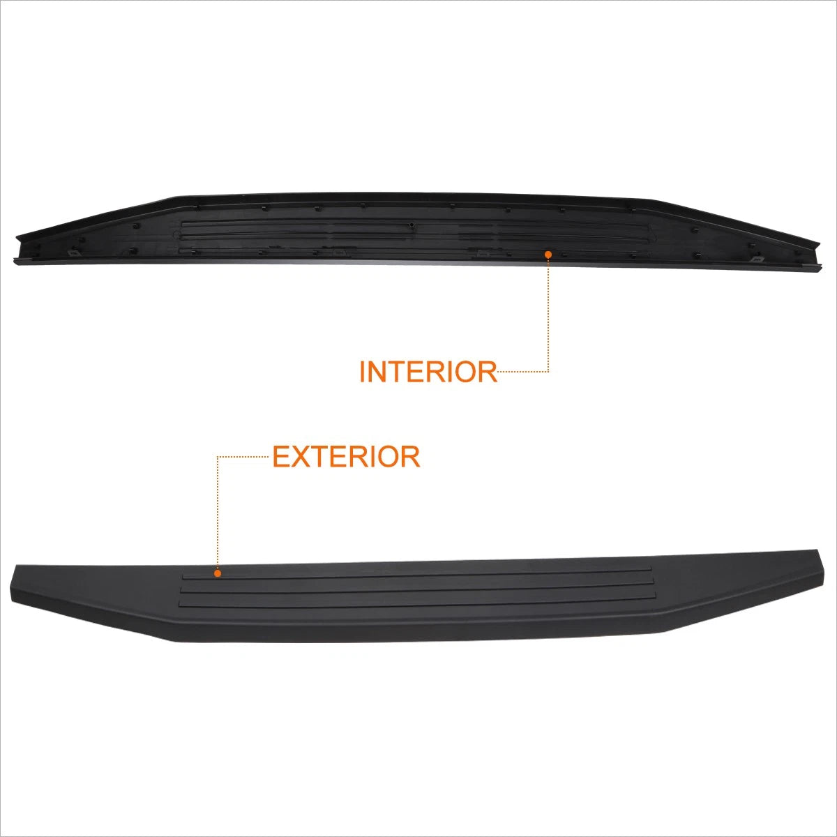 Tailgate Top Rail Molding Trim for Ford F150 (2005–2018)
