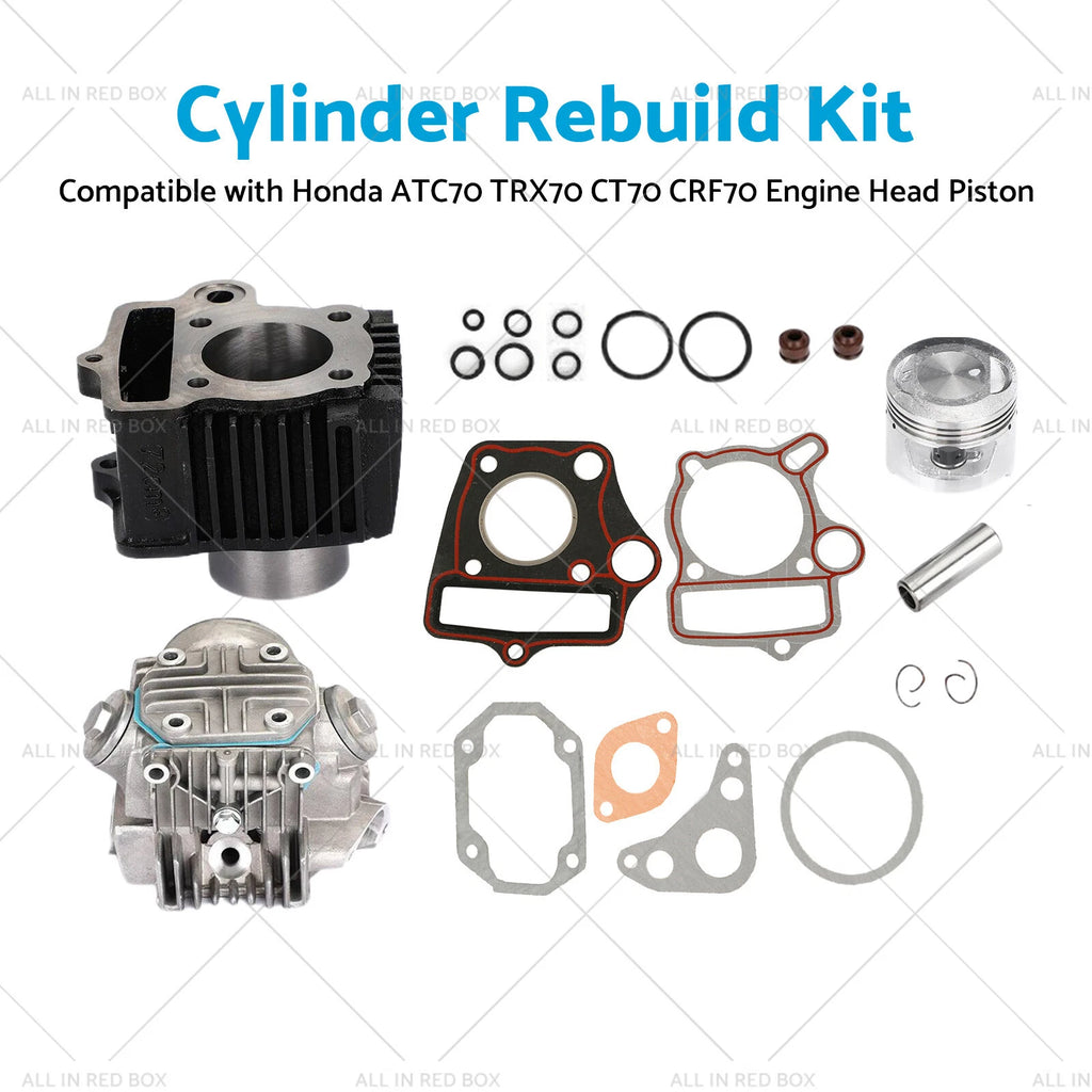 Top End Rebuild Kit for Honda ATC70 TRX70 CT70 CRF70 (1970–2023)