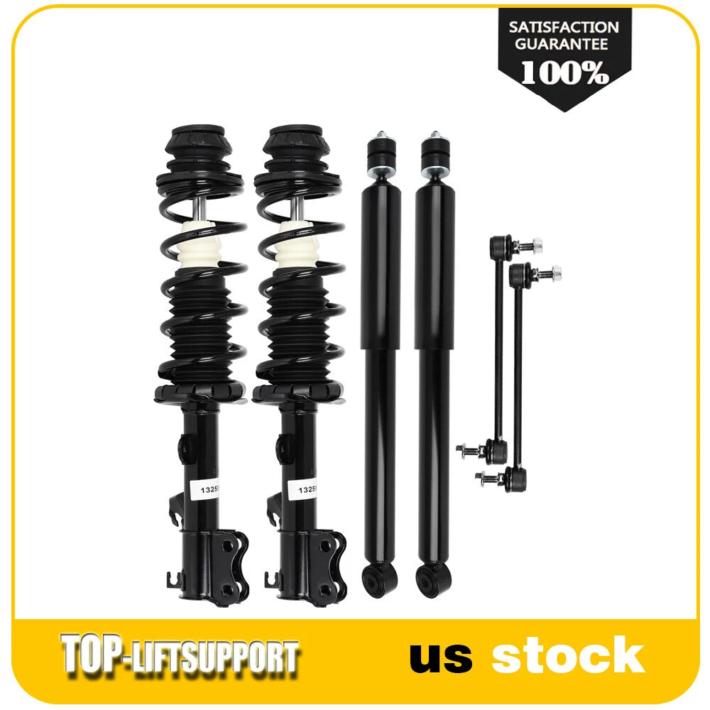 Suspension Kit for Nissan Versa Note (Front Struts & Rear Shocks)