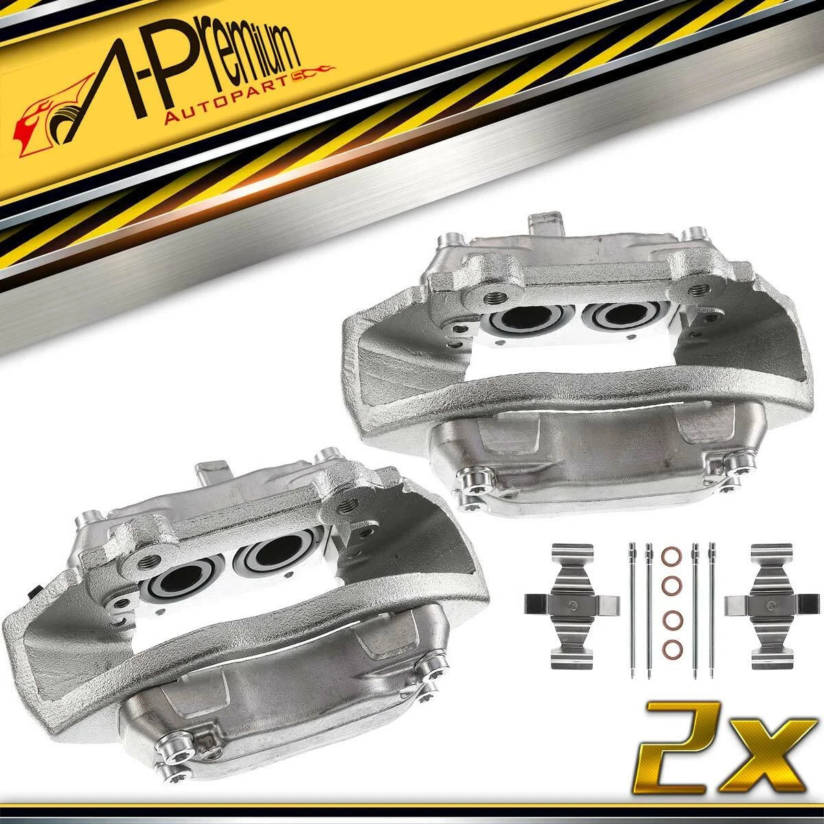 Pair Front Brake Calipers for Mercedes-Benz ML500 (2002–2005)