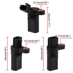 Set of 3 Camshaft Crankshaft Position Sensors for Nissan Infiniti