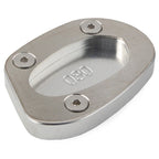 Kickstand Side Stand Enlarger Plate for Speed Twin 1200 (2019-2021) Silver