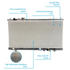 Radiator for Ford Laser KN KQ Mazda 323 BJ (1998–2003)