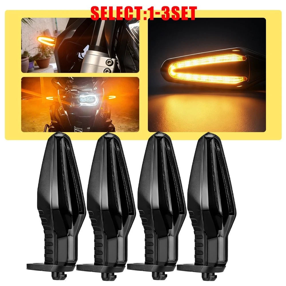 Smoked Lens LED Turn Signals for BMW G310 R (2022–2023) G310GS (2021–2024)