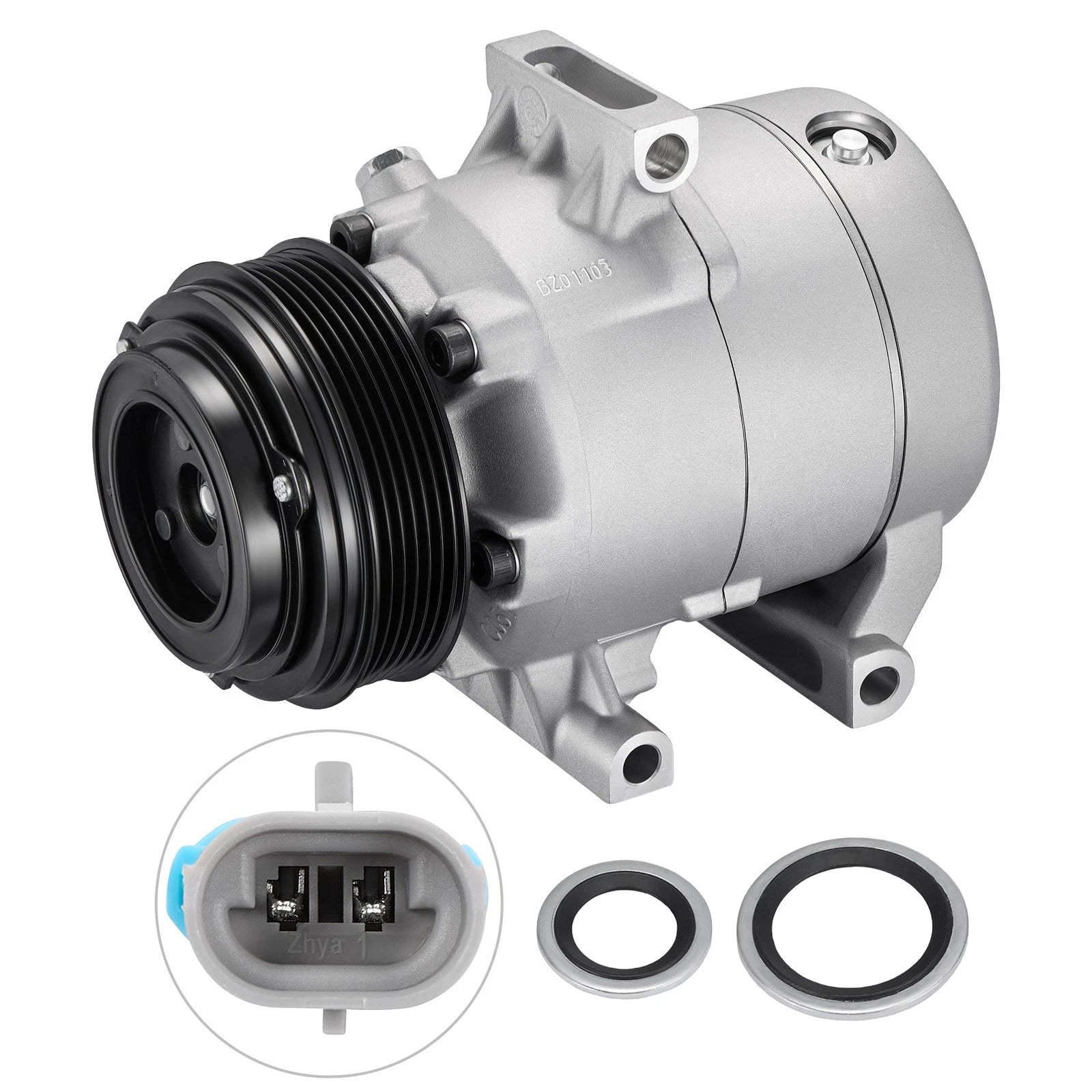 A/C Compressor for Chevrolet Malibu (2004–2006) Pontiac G6 (2005–2006) 3.5L CO 21520C