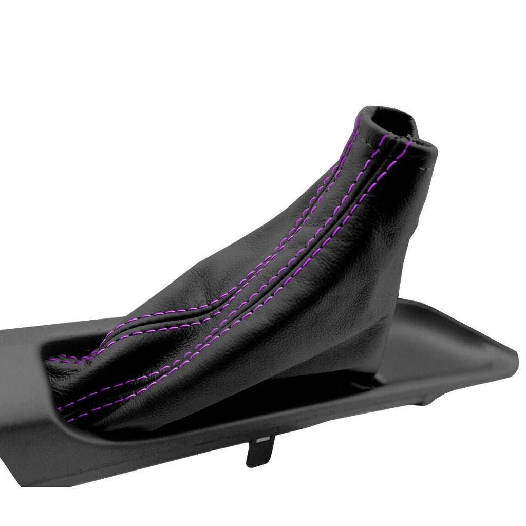 E Brake Boot for Lexus GX470 (2003–2009) Purple Stitch Leather Synthetic