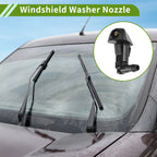 Set of 1 Windshield Washer Nozzle w/ Hose Connector for Honda (No.76810SDAA11)