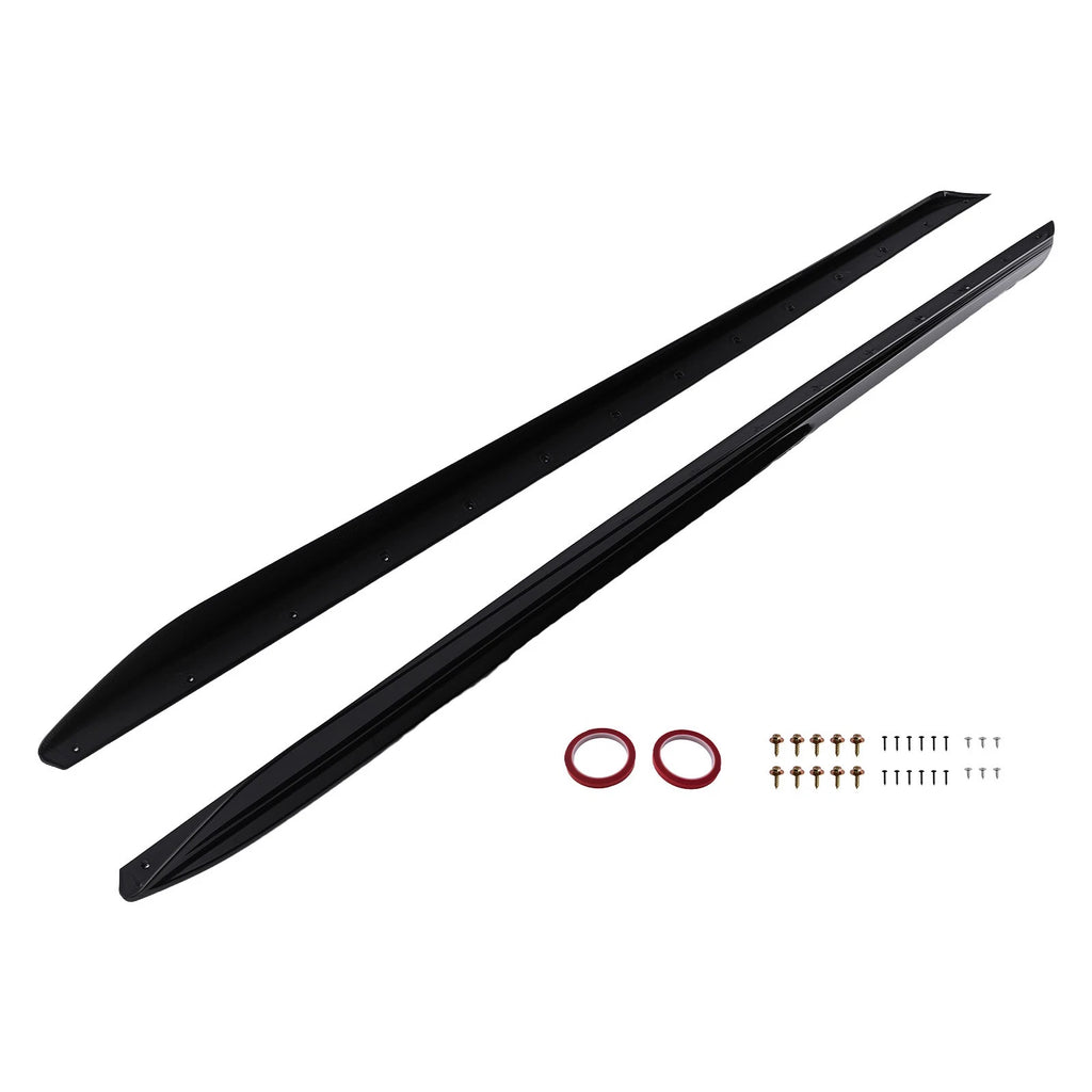 ABS Side Skirt Panel Kit for BMW G20 3 Series M-Sport (2019–2023) 2PC Gloss Black