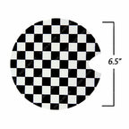 Checkered Gas Cap Cover for Mini Cooper (2014-2019)