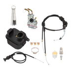 Carburetor Air Filter Box Throttle Choke Cable for Yamaha PW50 (1981-2020)