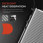 Radiator for Mitsubishi Eclipse (2006-2012) 2.4L Automatic