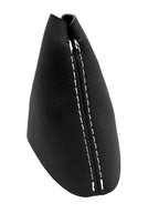 Leather Automatic Shift Boot Cover for Ford F150 (2015–2020) White Stitch