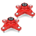 Set of 2 Front Left & Right Wheel Hubs Red 44615-HN6-A20 for Honda TRX400X (2009-2014)