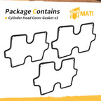 3 Valve Cover Gasket 12391-MB0-010 for Honda VF700 VF750 (1982–1986)