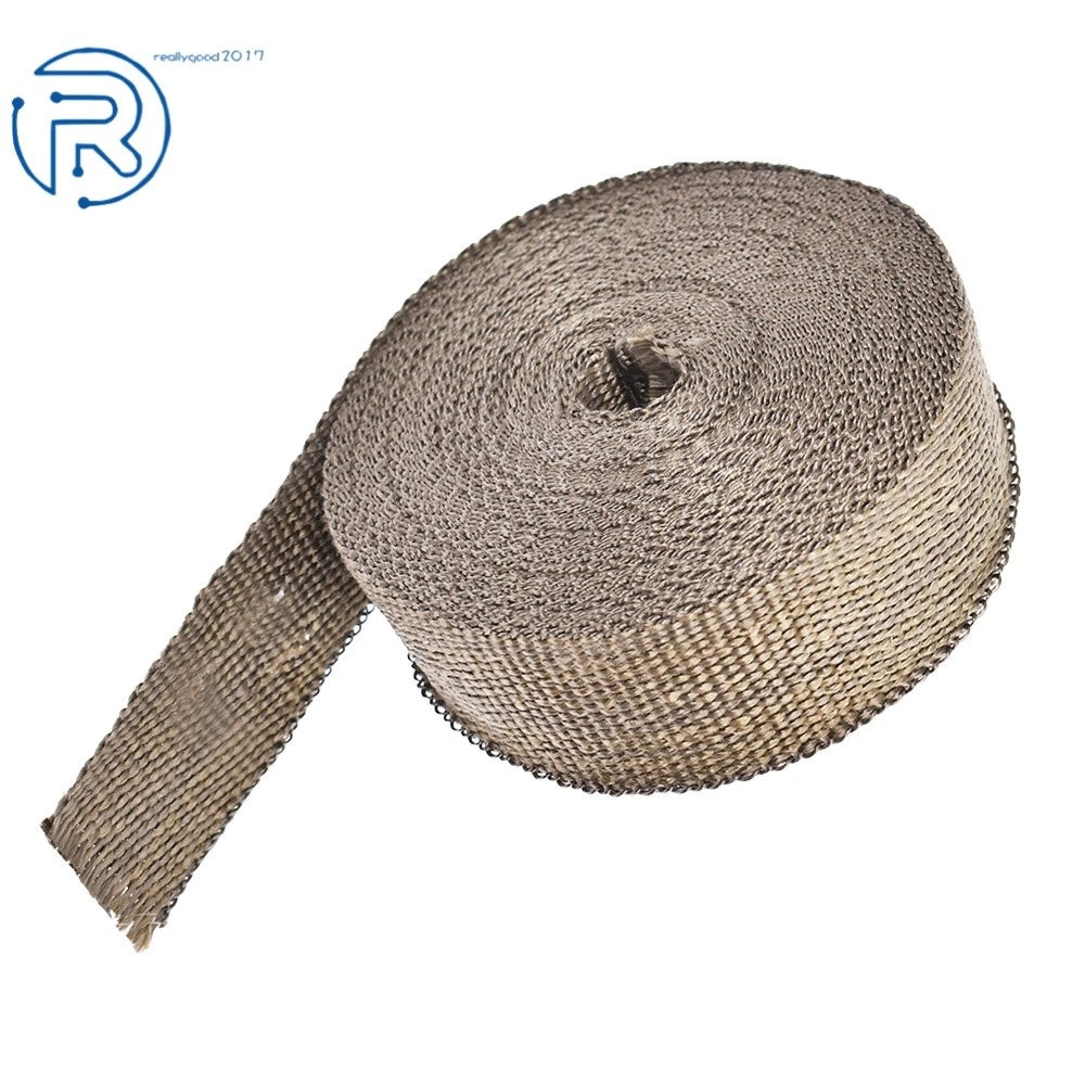 2" Titanium Exhaust Wrap for Universal Applications (50FT)