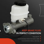 Brake Master Cylinder with Reservoir for Nissan Sentra (2002–2006)
