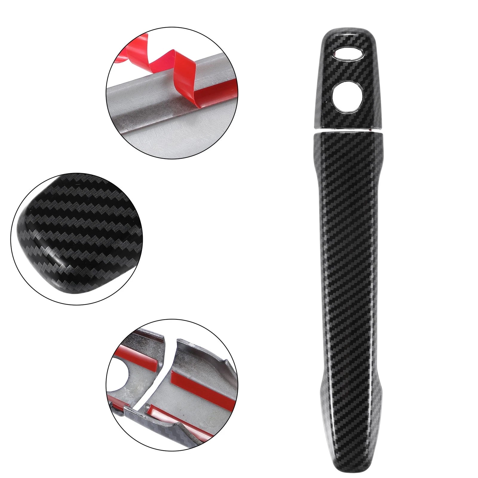 Carbon Fiber Door Handle Cover for Mitsubishi Outlander 