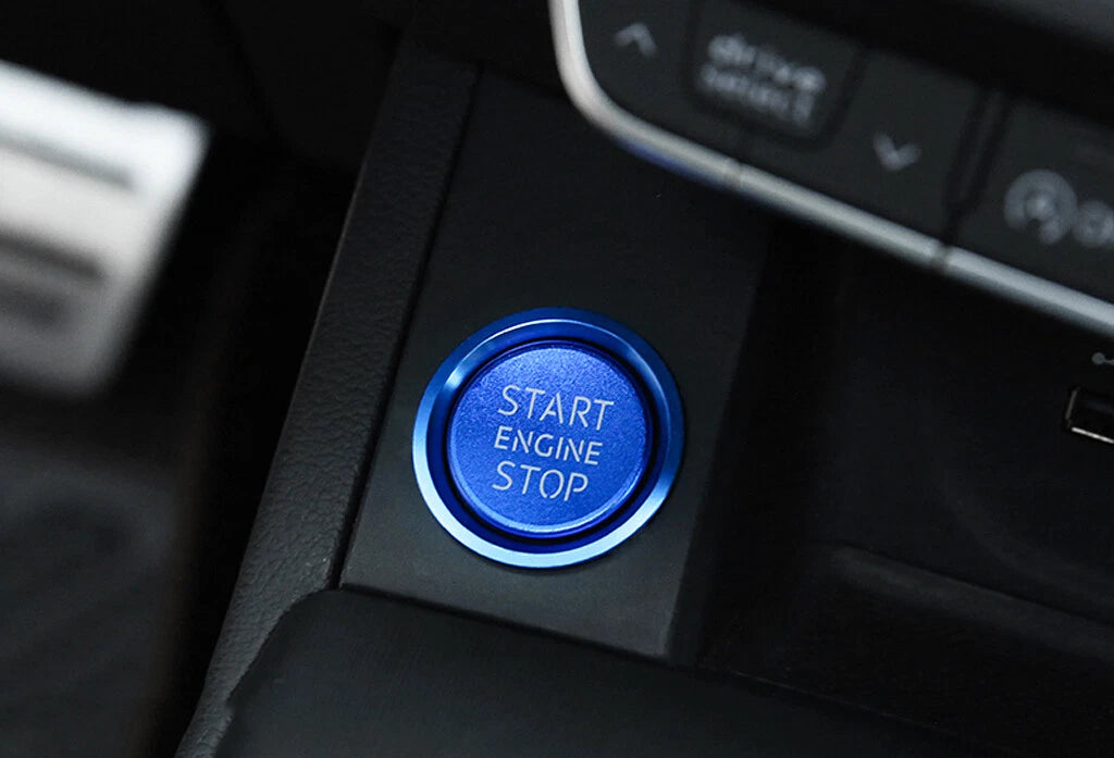 Engine Start Stop Push Button Cover Ring For Audi A4 A5 A7 Q5 (2017-2020)