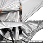 Universal Sedan Car Cover Waterproof Dust Sun Snow Protector S-XXL