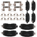 Set of 4 Ceramic Brake Pads for Nissan Altima (2013–2023) P-1650 P-905 D905